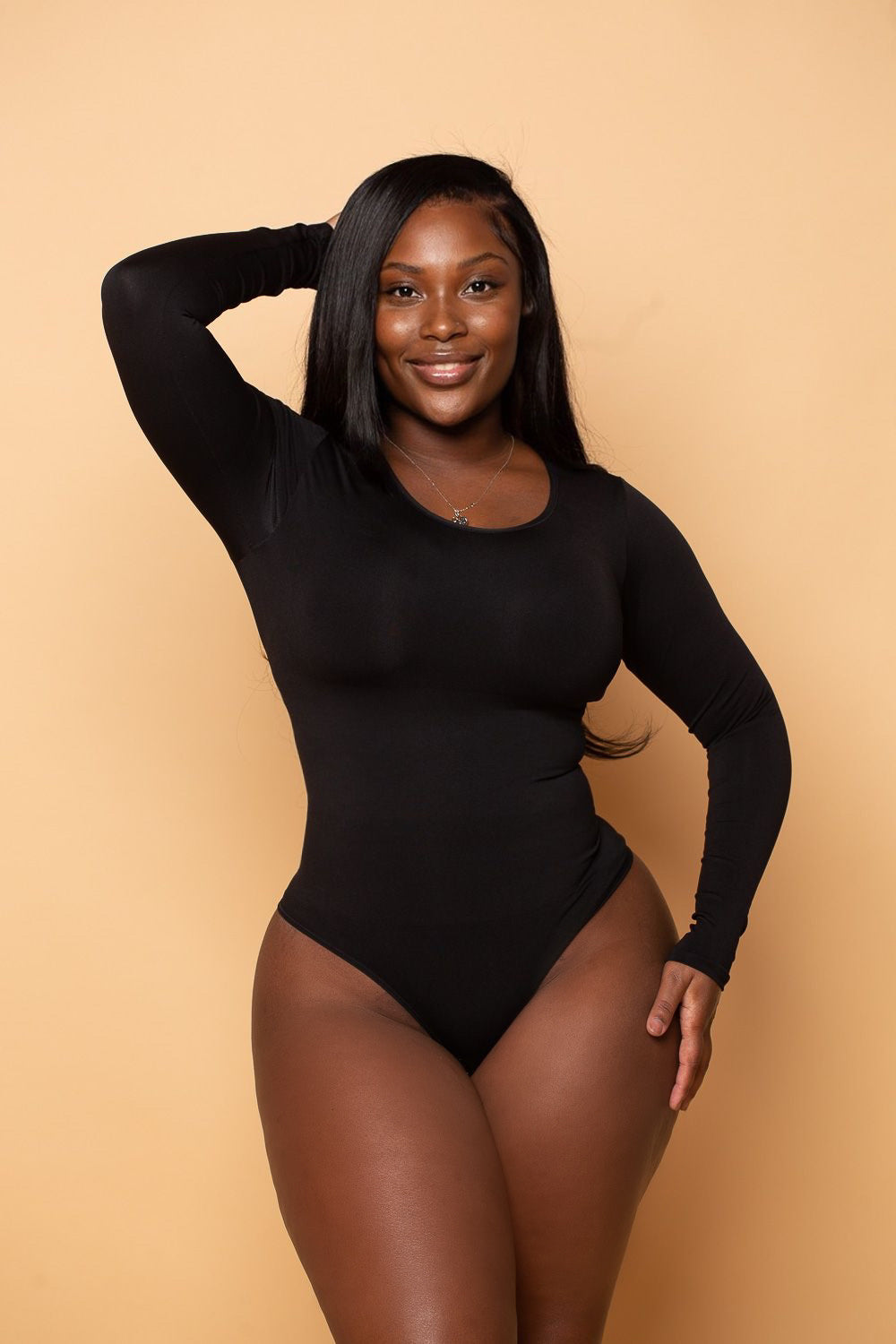 This snatched me up nicely!! This bodysuit is sooo comfortable yet it