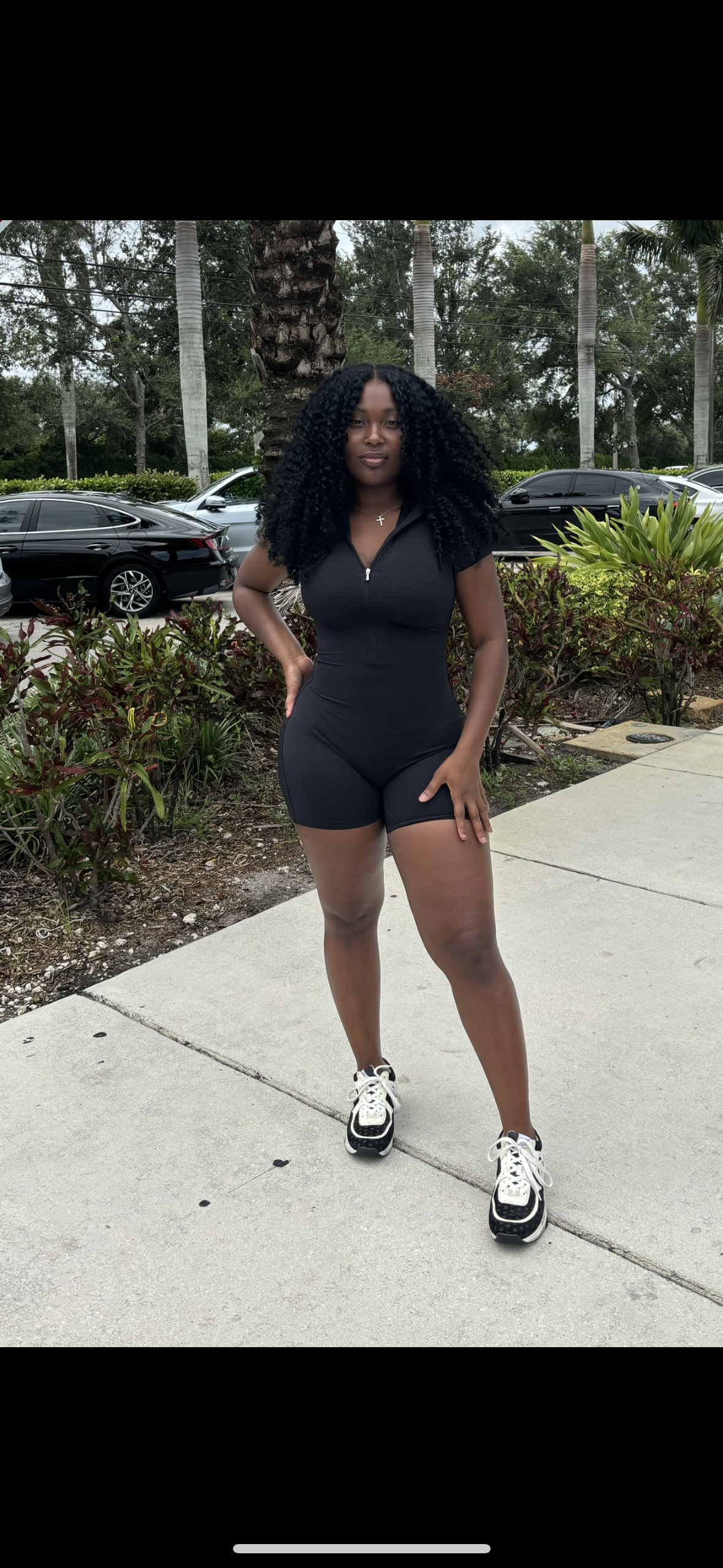 Versatile Black Romper