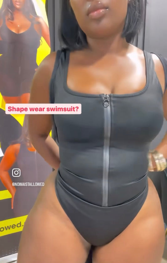 Black Slimdown Swimsuit