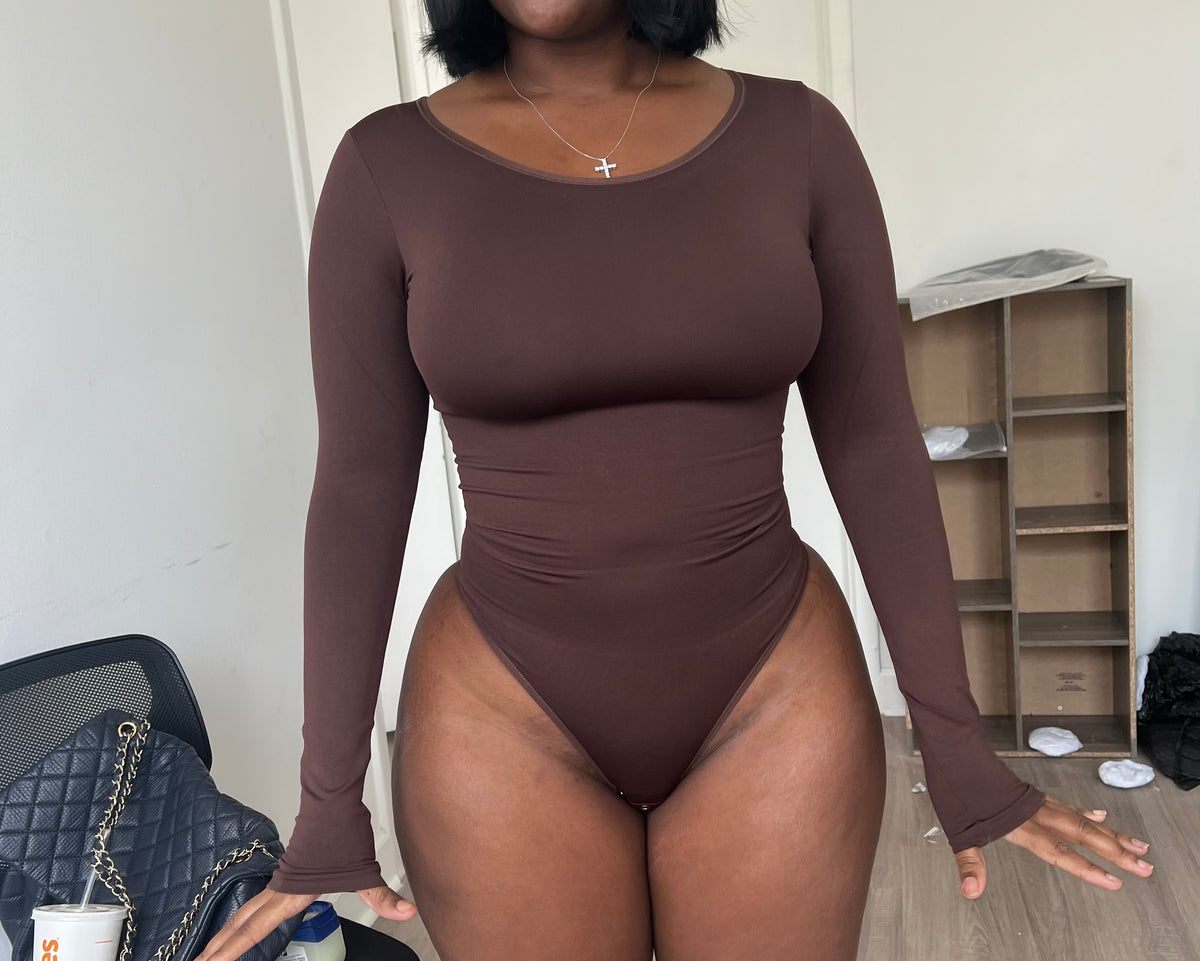 Chocolate Snatched Body suit